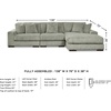 image:imageSignature Design by Ashley Lindyn White Oversized Swivel Accent ChairGrey