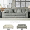 image:imageSignature Design by Ashley Lindyn White Oversized Swivel Accent ChairGrey