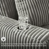 image:imageSignature Design by Ashley Lindyn White Oversized Swivel Accent ChairGrey