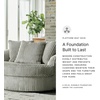 image:imageSignature Design by Ashley Lindyn White Oversized Swivel Accent ChairGrey