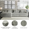 image:imageSignature Design by Ashley Lindyn White Oversized Swivel Accent ChairGrey