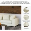 image:imageSignature Design by Ashley Lindyn White Oversized Swivel Accent ChairWhite