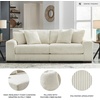 image:imageSignature Design by Ashley Lindyn White Oversized Swivel Accent ChairWhite