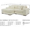 image:imageSignature Design by Ashley Lindyn White Oversized Swivel Accent ChairWhite
