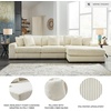 image:imageSignature Design by Ashley Lindyn White Oversized Swivel Accent ChairWhite