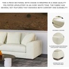 image:imageSignature Design by Ashley Lindyn White Oversized Swivel Accent ChairWhite