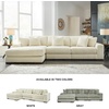 image:imageSignature Design by Ashley Lindyn White Oversized Swivel Accent ChairWhite