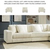 image:imageSignature Design by Ashley Lindyn White Oversized Swivel Accent ChairWhite