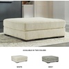 image:imageSignature Design by Ashley Lindyn White Oversized Swivel Accent ChairWhite