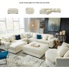 image:imageSignature Design by Ashley Lindyn White Oversized Swivel Accent ChairWhite