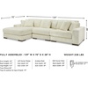 image:imageSignature Design by Ashley Lindyn White Oversized Swivel Accent ChairWhite