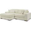 image:imageSignature Design by Ashley Lindyn White Oversized Swivel Accent ChairWhite