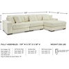image:imageSignature Design by Ashley Lindyn White Oversized Swivel Accent ChairWhite
