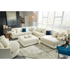 image:imageSignature Design by Ashley Lindyn White Oversized Swivel Accent ChairWhite