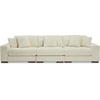 image:imageSignature Design by Ashley Lindyn White Oversized Swivel Accent ChairWhite