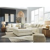 image:imageSignature Design by Ashley Lindyn White Oversized Swivel Accent ChairWhite