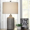 image:imageSignature Design by Ashley Linus 245 Ceramic Bedside Table Lamp BlackWhite