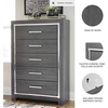image:imageSignature Design by Ashley Lodanna Fully Assembled Gray 5 Drawer ChestGrey