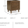 image:imageSignature Design by Ashley Lyncott Wood Nightstand with Charging Station