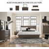 image:imageSignature Design by Ashley Marble Top Dresser with Mirror Grayish BrownKing Panel Bed