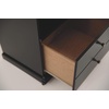 image:imageSignature Design by Ashley Maribel Full Size Traditional Panel Bed Black2drawer
