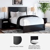 image:imageSignature Design by Ashley Maribel Full Size Traditional Panel Bed BlackFull