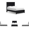 image:imageSignature Design by Ashley Maribel Full Size Traditional Panel Bed BlackFull