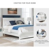 image:imageSignature Design by Ashley Maribel Full Size Traditional Panel Bed BlackKing