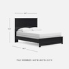 image:imageSignature Design by Ashley Maribel Full Size Traditional Panel Bed BlackQueen