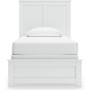 image:imageSignature Design by Ashley Maribel Full Size Traditional Panel Bed BlackTwin
