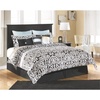 image:imageSignature Design by Ashley Maribel Rustic Farmhouse Panel Headboard ONLY KingCalifornia BlackBlack
