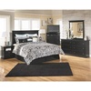 image:imageSignature Design by Ashley Maribel Rustic Farmhouse Panel Headboard ONLY KingCalifornia BlackBlack