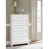 image:imageSignature Design by Ashley Marzoni 6 Drawer Wide Dresser WhiteChest