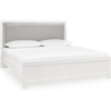 image:imageSignature Design by Ashley Marzoni 6 Drawer Wide Dresser WhiteKing Upholstered Bed