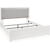 image:imageSignature Design by Ashley Marzoni 6 Drawer Wide Dresser WhiteKing Upholstered Bed