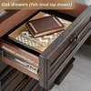 image:imageSignature Design by Ashley Maylee 6 Drawer Dresser with Mirror Dark BrownDark Brown