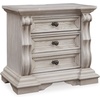 image:imageSignature Design by Ashley Maylee King Size Bed Frame and Headboard BrownAntique White