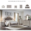 image:imageSignature Design by Ashley Maylee King Size Bed Frame and Headboard BrownAntique White