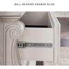 image:imageSignature Design by Ashley Maylee King Size Bed Frame and Headboard BrownAntique White