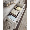 image:imageSignature Design by Ashley Maylee King Size Bed Frame and Headboard BrownAntique White