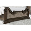 image:imageSignature Design by Ashley Maylee King Size Bed Frame and Headboard BrownDark Brown