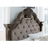 image:imageSignature Design by Ashley Maylee King Size Bed Frame and Headboard BrownDark Brown