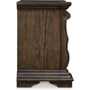 image:imageSignature Design by Ashley Maylee King Size Bed Frame and Headboard BrownDark Brown