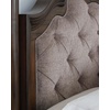 image:imageSignature Design by Ashley Maylee King Size Bed Frame and Headboard BrownDark Brown