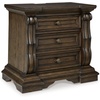 image:imageSignature Design by Ashley Maylee King Size Bed Frame and Headboard BrownDark Brown