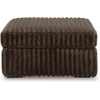 image:imageSignature Design by Ashley MidnightMadness Jumbo Corduroy Chair and a HalfBrown