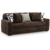 image:imageSignature Design by Ashley MidnightMadness Jumbo Corduroy Chair and a HalfBrown