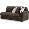 image:imageSignature Design by Ashley MidnightMadness Jumbo Corduroy Chair and a HalfBrown