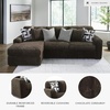 image:imageSignature Design by Ashley MidnightMadness Jumbo Corduroy Chair and a HalfBrown
