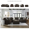 image:imageSignature Design by Ashley MidnightMadness Jumbo Corduroy Chair and a HalfBrown